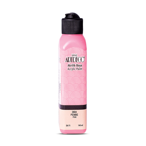 Artdeco Akrilik Boya 140 ML Pembe 070R-3604