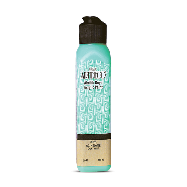 Artdeco Akrilik Boya 140 ML Açık Nane 070R-3028