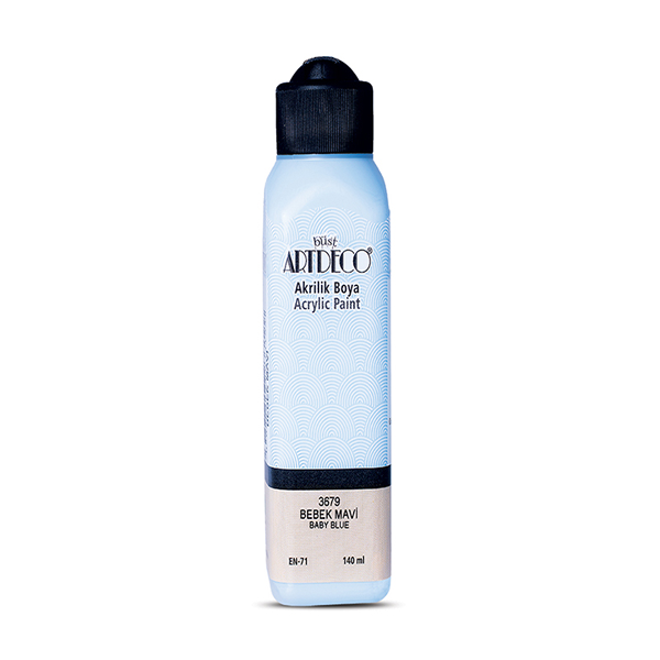 Artdeco Akrilik Boya 140 ML Bebek Mavi 070R-3679