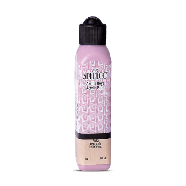 Artdeco Akrilik Boya 140 ML Açık Gül 070R-3052