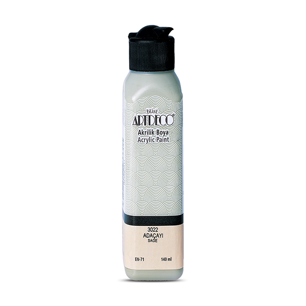 Artdeco Akrilik Boya 140 ML Adaçayı 070R-3022