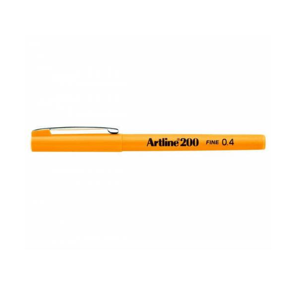 Artline Fineliner 0.4 MM Sarı EK-200