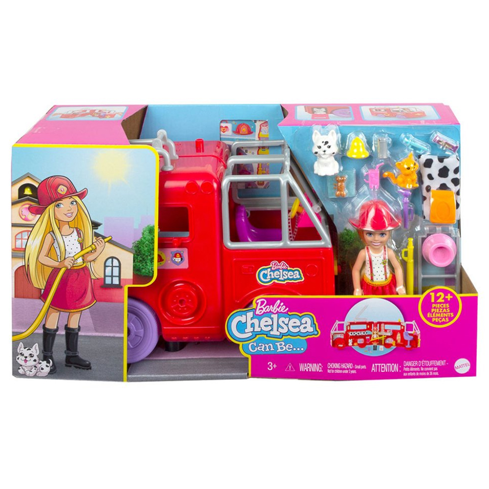 Barbie Chelsea İtfaiye Aracı HCK73