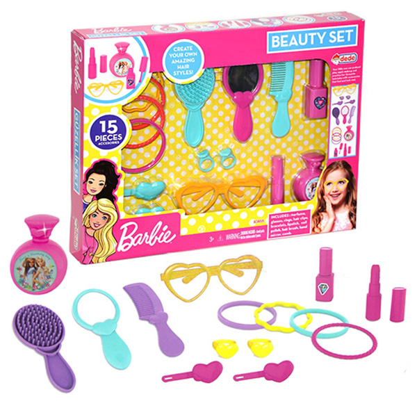 Dede Oyuncak Barbie Kutulu Güzellik Set 15 Parça 03655