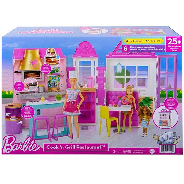 Barbie Nin Muhteşem Restoranı Oyun Seti GXY72