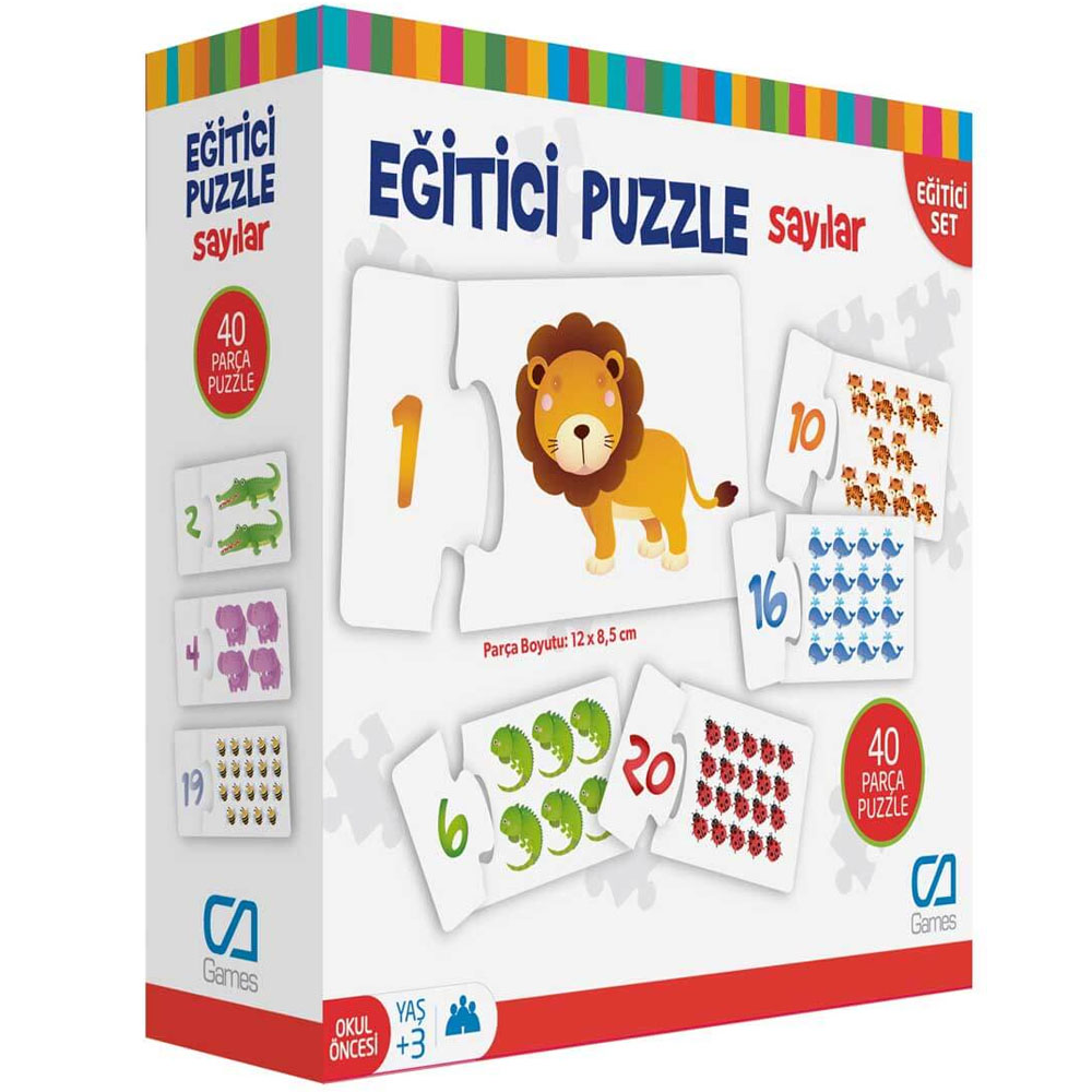 Ca Eğitici Puzzle Sayılar 5031