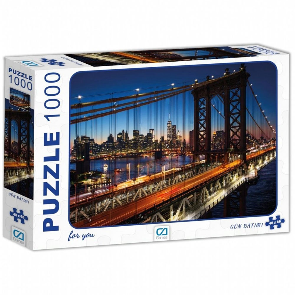 Ca Puzzle 1000 Parça Gün Batımı 7014