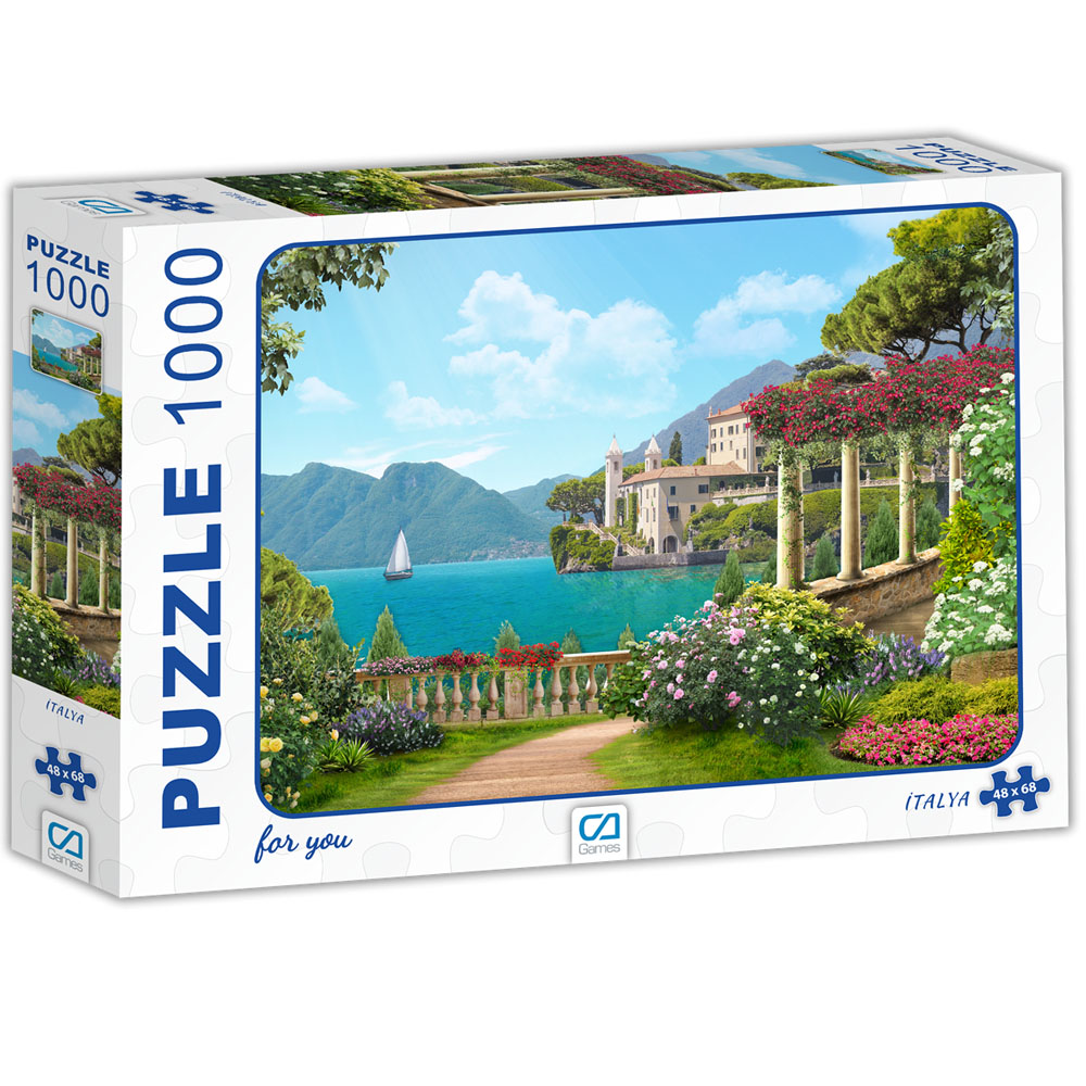 Ca Puzzle 1000 Parça İtalya 7019