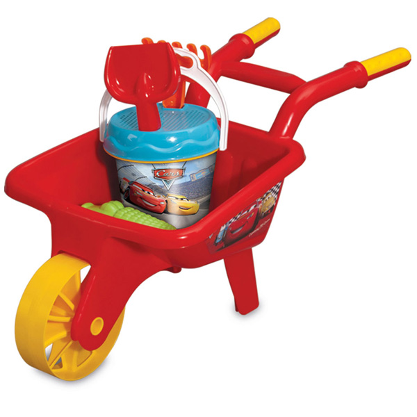 Dede Oyuncak Cars El Arabası Plaj Set 01712