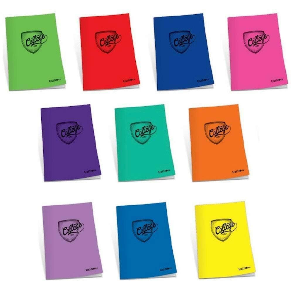 Çınar College Plastik Kapak Defter College Dikişli A5 60 YP Kareli 60/4 75002