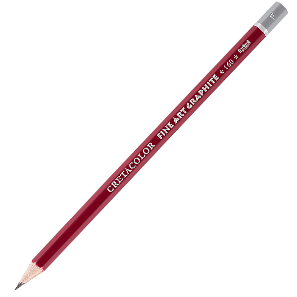 Cretacolor Cleos Fine Art Graphite Pencils F (Dereceli Çizim ve Grafit Kalemi) 160 10