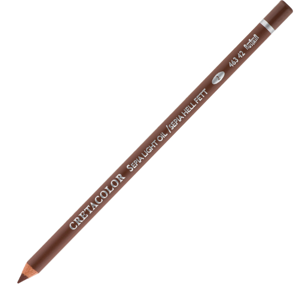 Cretacolor Sepia Pencils Oil Light (Sanatçı Çizim Kalemi) 463 42