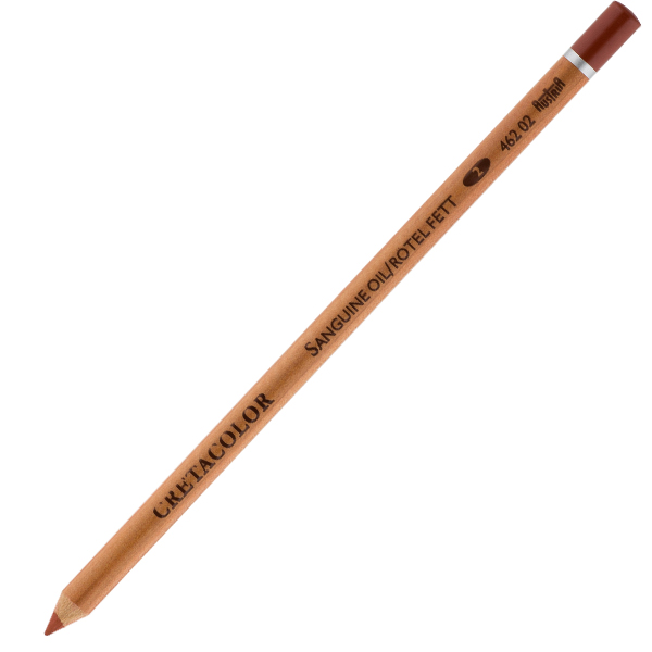 Cretacolor Sanguine Pencils Oil medium sertlik (Sanatçı Çizim Kalemi) 462 02