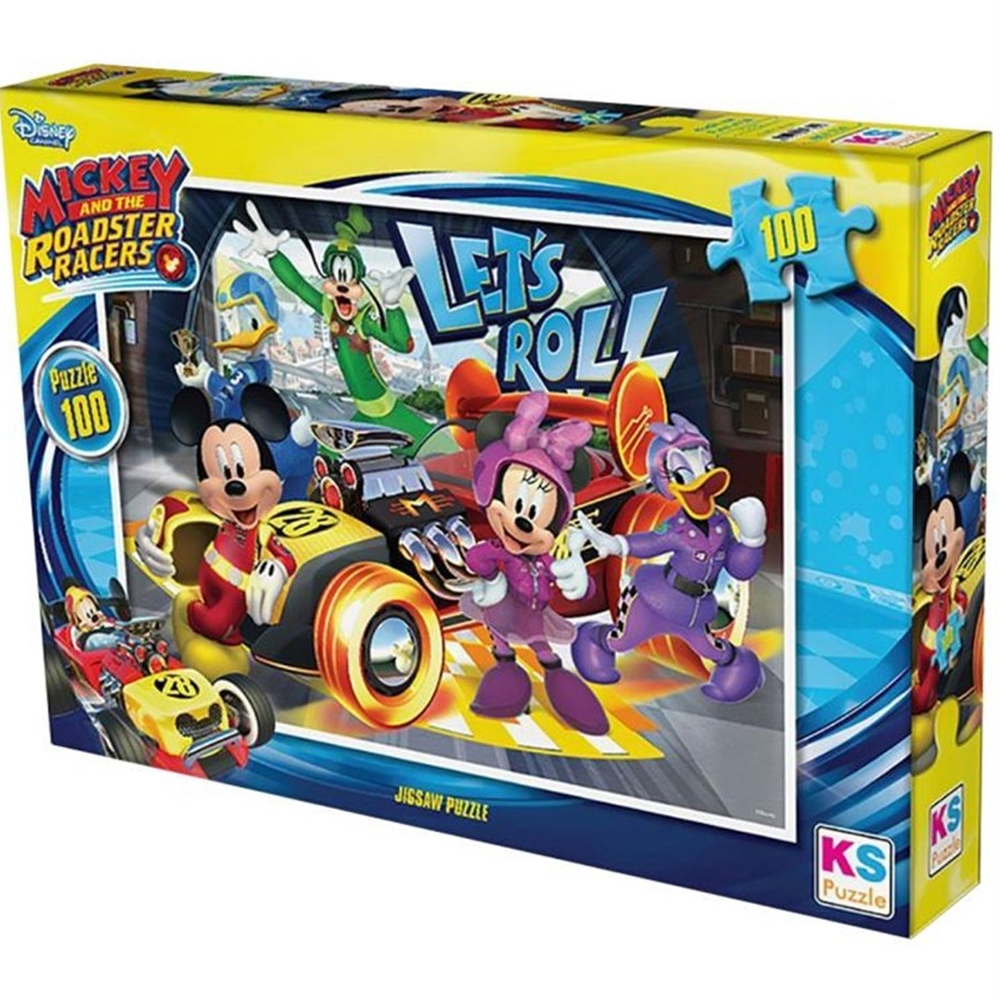 Ks Games Puzzle 100 Parça Mickey Mause MCH 714