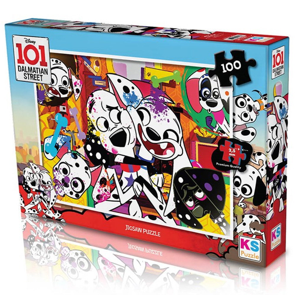 Ks Games Puzzle 100 Parça 101 Dalmatian Puzzle DAL 714