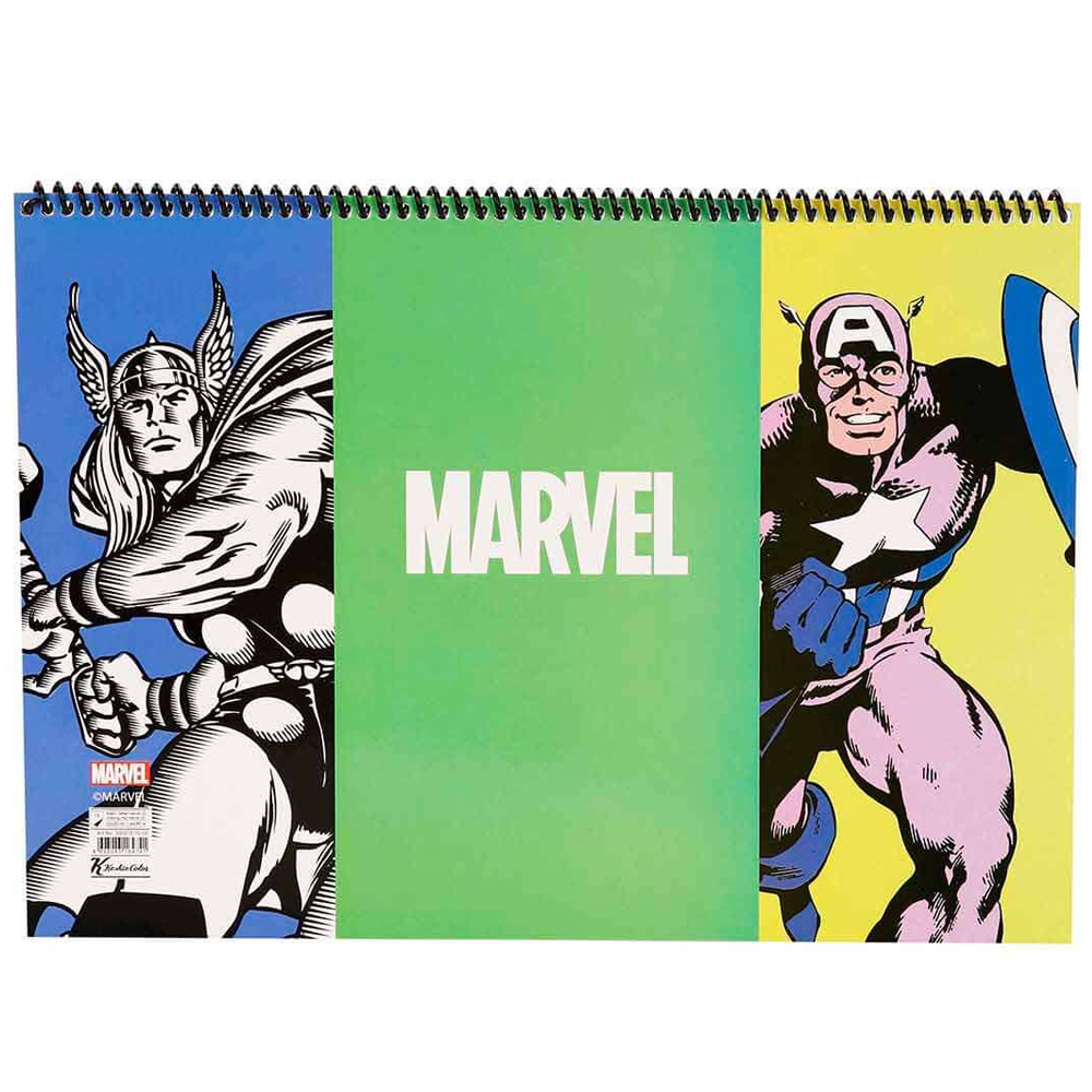 Marvel Spiralli Resim Defteri Seri2 25x35 15 Yp.