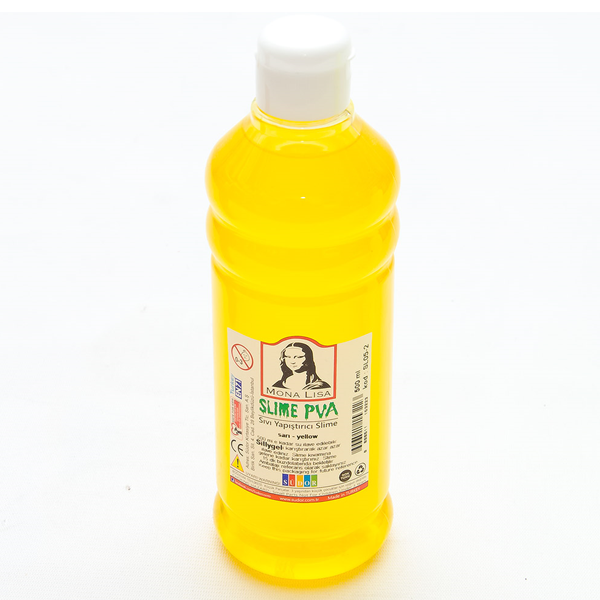 Mona Lisa Sıvı Yapıştırıcı Slime 500 ML Sarı SL05-2