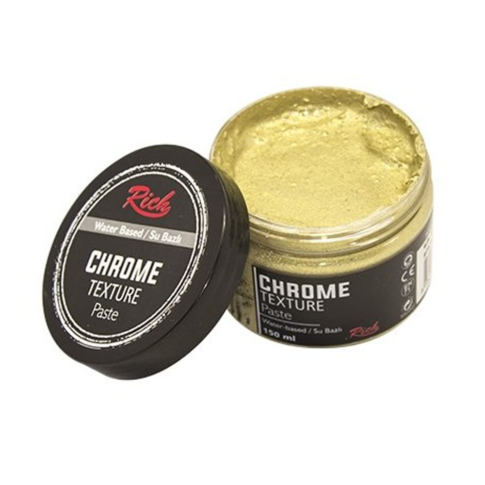 Rich Chrome Texture Paste 150 ML Beyaz Altın 9202