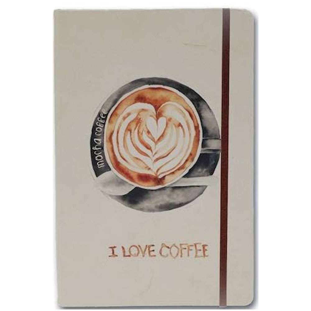 Scrikss Defter I Love Mocha Coffee Çizgili A6