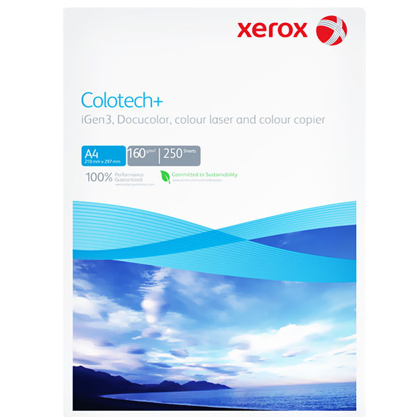 Xerox Gramajlı Fotokopi Kağıdı Laser-Copy-Inkjet Colotech 250 Li A4 160 GR Beyaz 003R94656